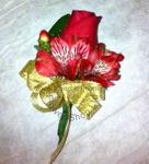 Corsage of Rose and Alstroemeria - CODE 7123